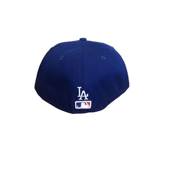 New Era Los Angeles Dodgers Dual Logo 59FIFTY Fitted Hat Cap Size 7 3/8 - Picture 4 of 5
